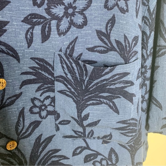 Havana Jack’s Cafe Tropical Hawaiian Button Down Shirt - Picture 5 of 6